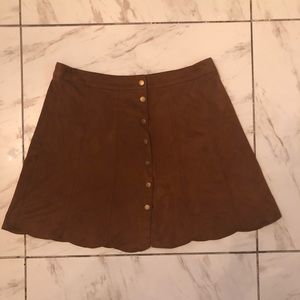 Adorable button up skirt